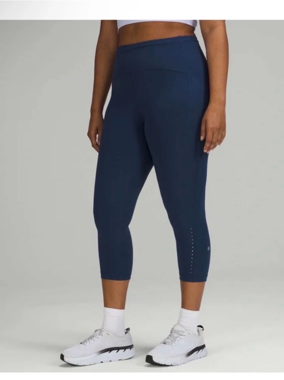 NWOT Lululemon Swift Speed High Rise Crop Leggings 21” - mineral blue
